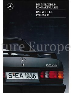 1988 MERCEDES BENZ 190E BROCHURE GERMAN