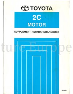 1995 TOYOTA COROLLA 2C MOTOR WERKSTATTHANDBUCH NIEDERLÄNDISCH