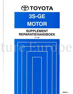 1996 TOYOTA CELICA | MR2 3S-GE ENGINE REPAIR MANUAL DUTCH