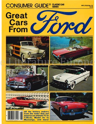 GREAT CARS FROM FORD, CONSUMER GUIDE CLASSIC CAR SERIES