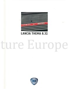 1990 LANCIA THEMA 8.32 HARDCOVER PROSPEKT DEUTSCH