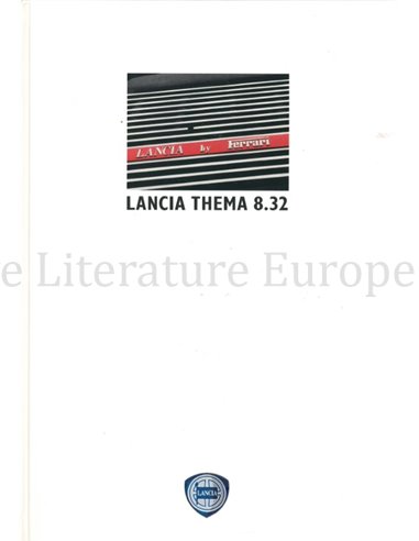 1990 LANCIA THEMA 8.32 HARDBACK BROCHURE GERMAN