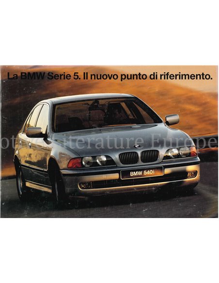 1996 BMW 5 SERIE SEDAN BROCHURE ITALIAANS