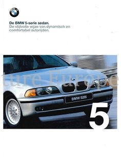 1999 BMW 5 SERIE SEDAN BROCHURE NEDERLANDS