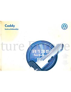 1996 VOLKSWAGEN CADDY OWNERS MANUAL DUTCH