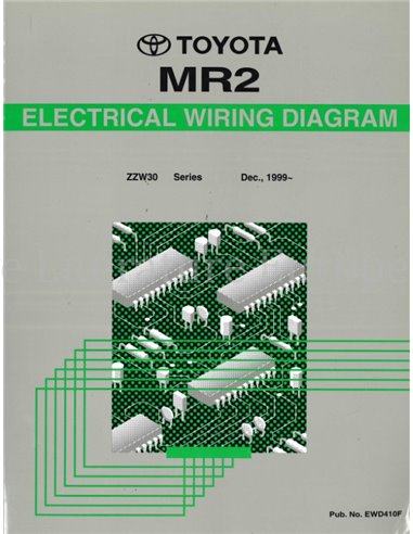 1999 TOYOTA MR2  ELECTRICAL WIRING DIAGRAM ENGLISH
