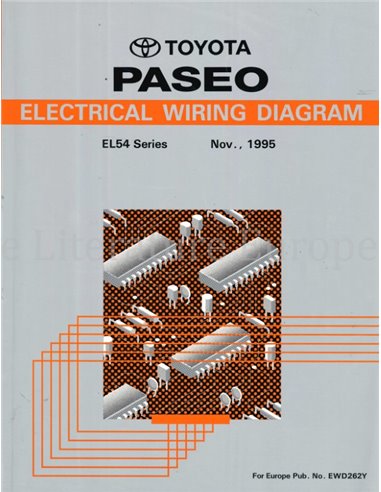 1995 TOYOTA PASEO ELECTRICAL WIRING DIAGRAM ENGLISH