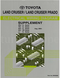 2004 TOYOTA LAND CRUISER | PRADO ELECTRICAL WIRING DIAGRAM ENGLISH