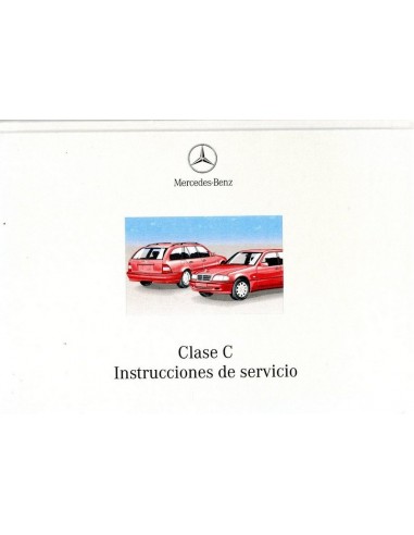 1999 MERCEDES BENZ C KLASSE INSTRUCTIEBOEKJE SPAANS