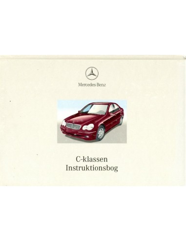 2000 MERCEDES BENZ C KLASSE INSTRUCTIEBOEKJE DEENS