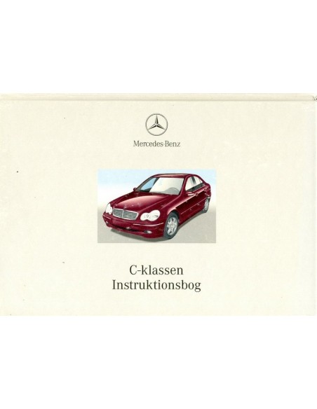 2000 MERCEDES BENZ C KLASSE INSTRUCTIEBOEKJE DEENS