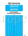 2001 TOYOTA COROLLA VERSO 1CD-FTV MOTOR WERKPLAATSHANDBOEK NEDERLANDS