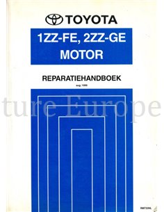 1999 TOYOTA CELICA 1ZZ-FE | 2ZZ-GE ENGINE REPAIR MANUAL DUTCH