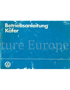 1984 VOLKSWAGEN BEETLE 1200 OWNERS MANUAL GERMAN