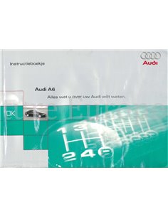 1997 AUDI A6 SALOON OWNERS MANUAL DUTCH