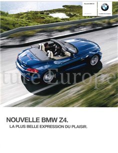 2009 BMW Z4 ROADSTER PROSPEKT FRANZÖSISCH