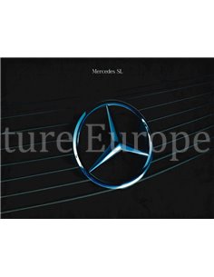 1992 MERCEDES BENZ SL CLASS BROCHURE FRENCH