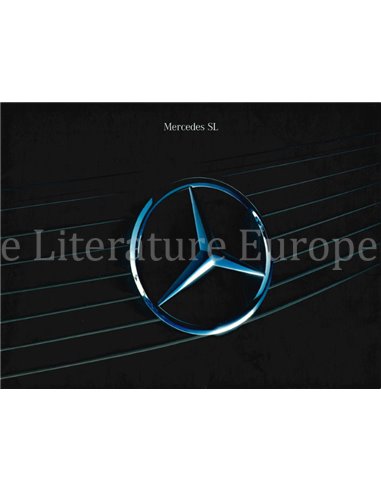 1992 MERCEDES BENZ SL CLASS BROCHURE FRENCH