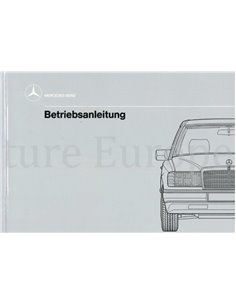1989 MERCEDES BENZ E CLASS OWNERS MANUAL GERMAN