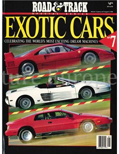 1988 ROAD AND TRACK SPECIAL SERIES EXOTIC CARS NR.7, MAGAZINE ENGELS