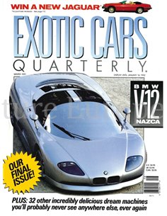 1991 ROAD AND TRACK EXOTIC CARS QUARTERLY VOL.2, NR.4 (WINTER 1991), MAGAZIN ENGLISCH
