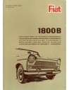 1965 FIAT 1800 ONDERDELENHANDBOEK 
