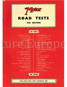 THE MOTOR, ROAD TESTS, 1958 EDITION