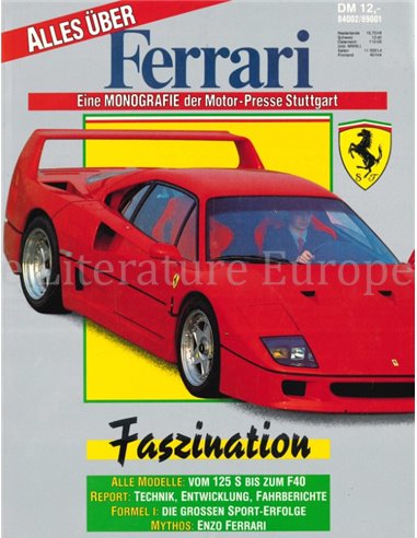 ALLES UBER FERRARI, EINE MONOGRAFIE (Nr.7) AUS DER MOTOR-PRESSE STUTTGART