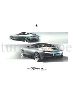 2023 FERRARI ROMA SPIDER LITHOGRAFIE