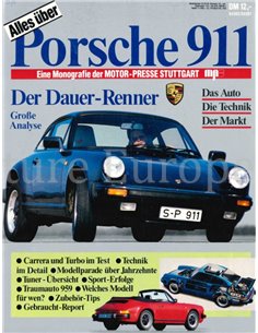 ALLES UBER PORSCHE 911, EINE MONOGRAFIE  AUS DER MOTOR-PRESSE STUTTGART