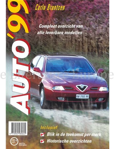 1999 AUTO JAHRBUCH NIEDERLÄNDISCH
