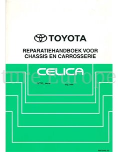 1999 TOYOTA CELICA CHASSIS & BODY WORKSHOP MANUAL DUTCH