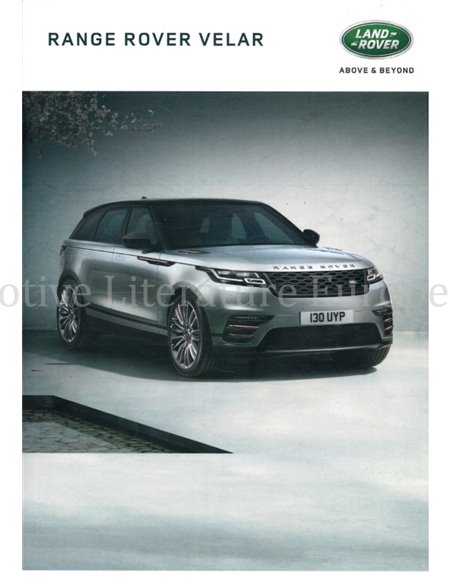 2018 RANGE ROVER VELAR BETRIEBSANLEITUNG DEUTSCH