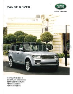 2016 RANGE ROVER BETRIEBSANLEITUNG DEUTSCH