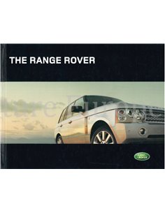 2005 RANGE ROVER HARDCOVER BROCHURE DUITS