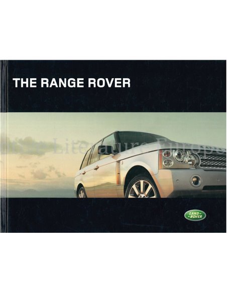 2005 RANGE ROVER HARDBACK BROCHURE ENGLISH