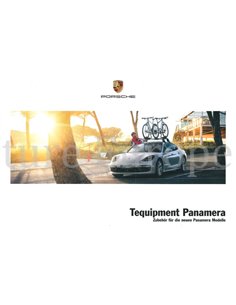2017 PORSCHE PANAMERA TEQUIPMENT PROSPEKT DEUTSCH
