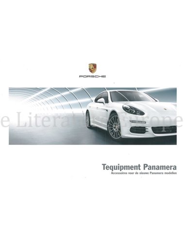 2014 PORSCHE PANAMERA TEQUIPMENT BROCHURE NEDERLANDS