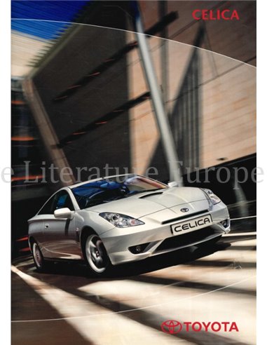 2003 TOYOTA CELICA BROCHURE DUTCH