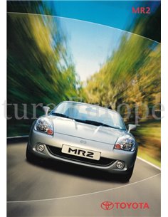 2003 TOYOTA MR2 BROCHURE NEDERLANDS