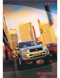 2003 TOYOTA RAV4 PROSPEKT NIEDERLÄNDISCH
