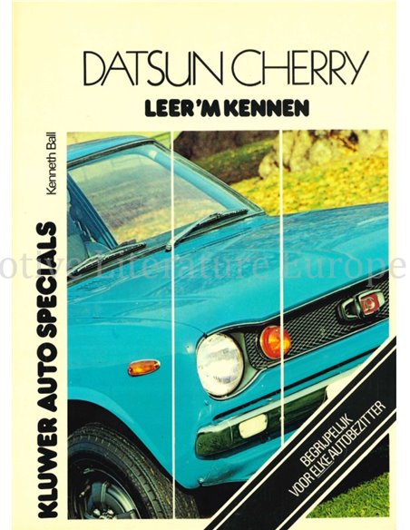 1970 - 1975 DATSUN CHERRY REPARATURANLEITUNG NIEDERLÄNDISCH