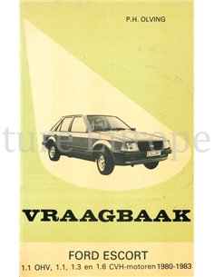 1980 - 1983 FORD ESCORT 1.1 OHV  | 1.1 | 1.3 | 1.6 CVH, VRAAGBAAK