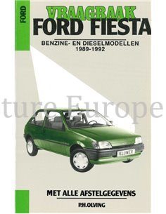 1989 - 1992 FORD FIESTA BENZINE | DIESEL, REPAIR MANUAL DUTCH