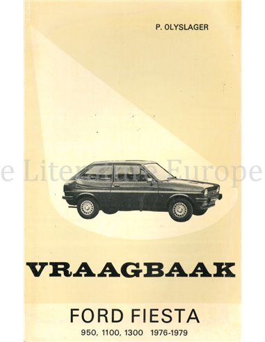1976 - 1979 FORD FIESTA 950 | 1100 | 1300 , VRAAGBAAK
