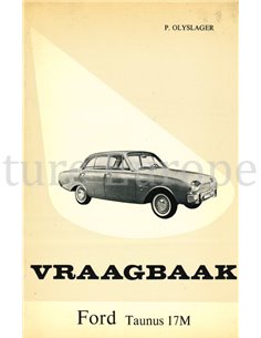 1961 - 1964 FORD TAUNUS 17M, REPARATURANLEITUNG