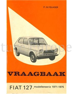 1971 - 1975 FIAT 127 (SEAT SEDAN) REPARATURANLEITUNG NIEDERLÄNDISCH