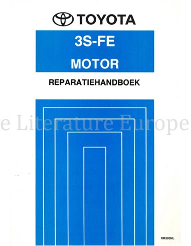 1994 TOYOTA CARINA | CELICA 3S-FE ENGINE WORKSHOP MANUAL DUTCH