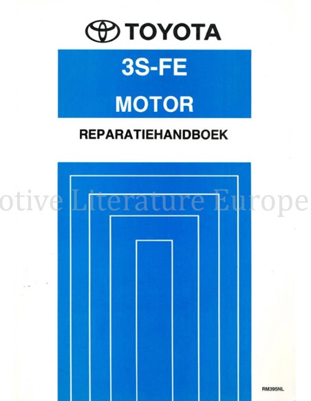 1994 TOYOTA CARINA | CELICA 3S-FE MOTOR WERKPLAATSHANDBOEK NEDERLANDS