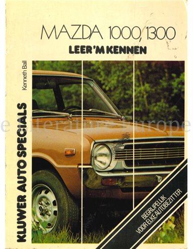 1970 - 1977 MAZDA 1000 | 1300, REPAIR MANUAL DUTCH